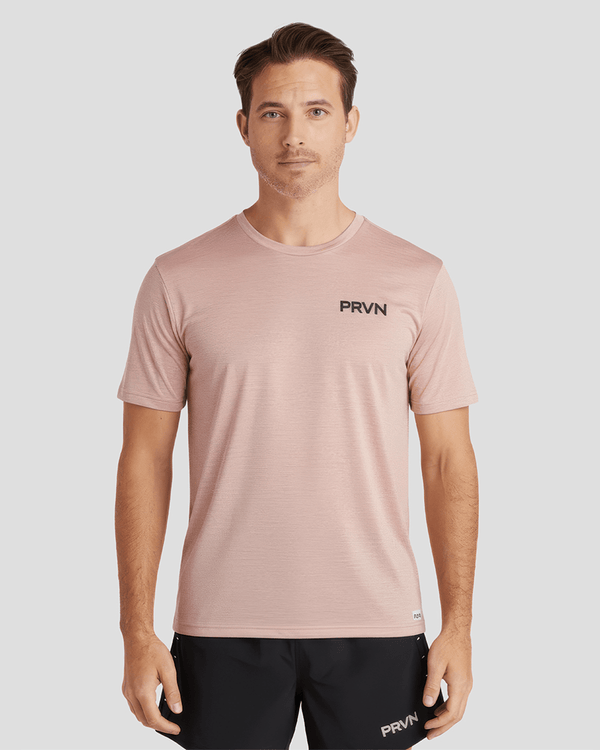 PRVN PERFORMANCE TEE - Pink