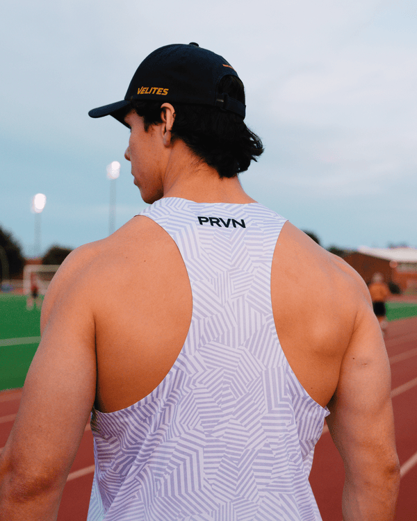 HYROX Singlet - White/Purple