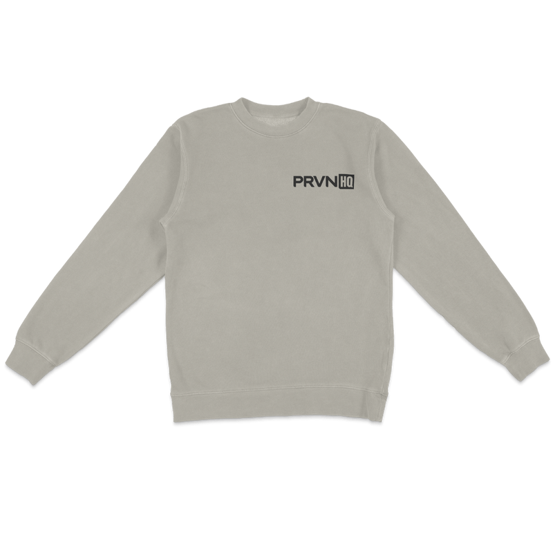 PRVN Nashville Skyline Crewneck Sweatshirt - Cement