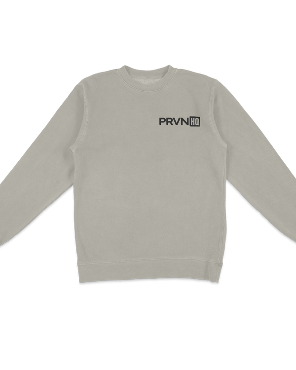 PRVN Nashville Skyline Crewneck Sweatshirt - Cement
