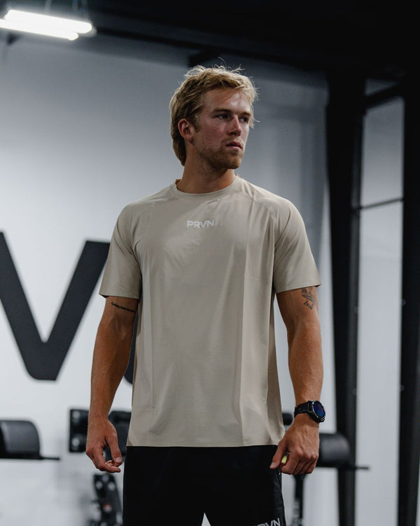 PRVN Performance Tee - Tan