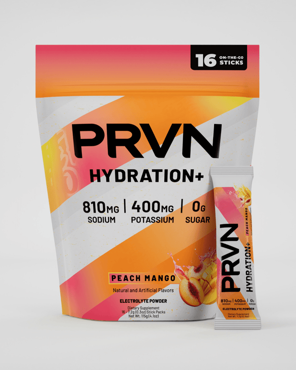 PRVN® Hydration+ Sticks | Peach Mango