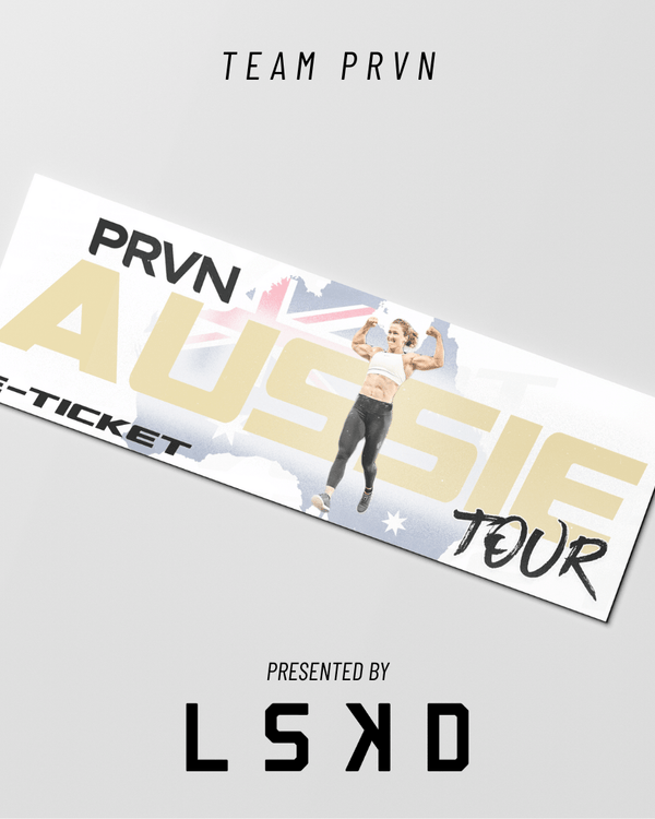 TEAM PRVN AUSTRALIAN TOUR E-Ticket