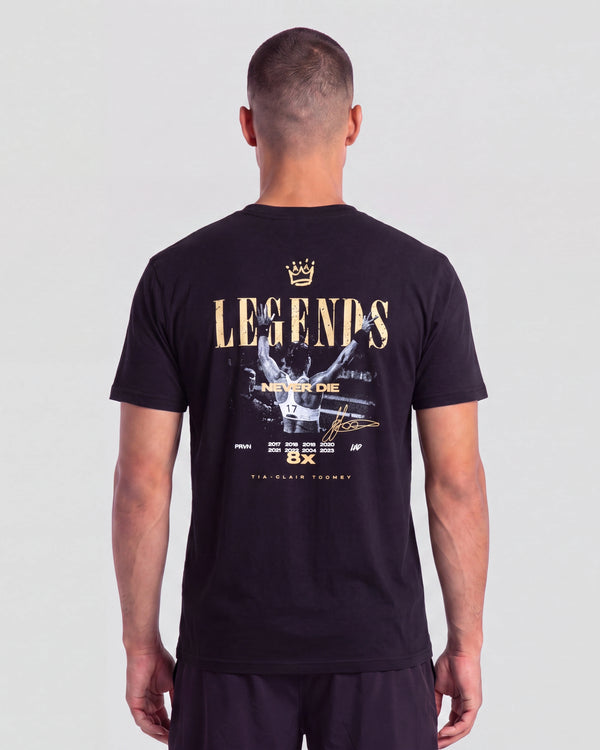 TIA TOOMEY LEGENDS NEVER DIE TEE