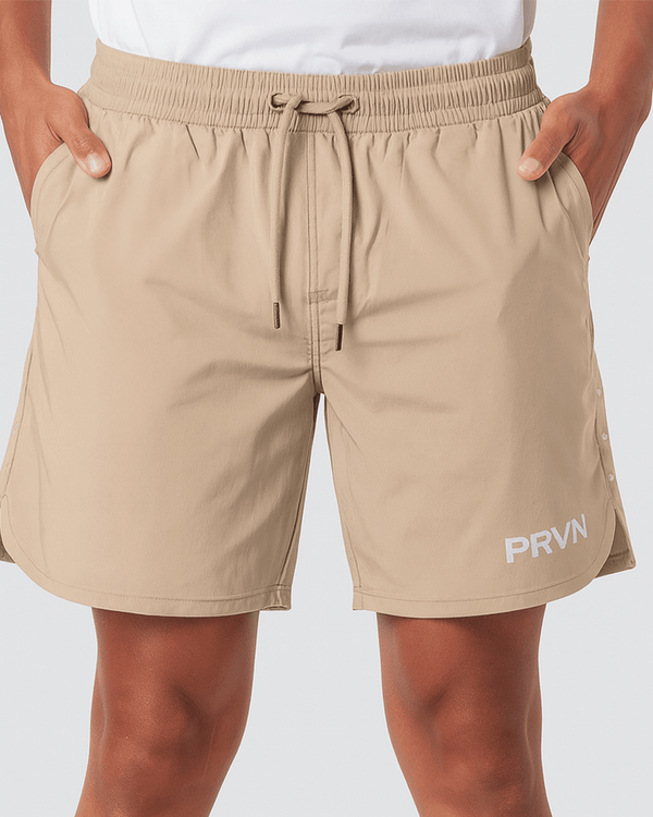Men's Performance Shorts - Tan