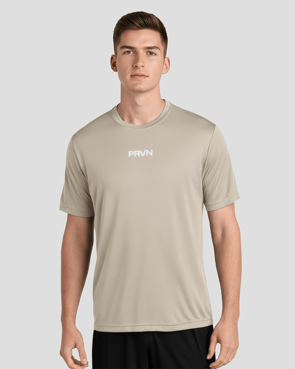 PRVN Performance Tee - Tan