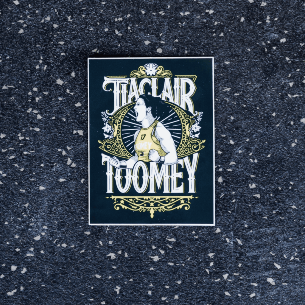 Tia- Clair Toomey Navy/Gold PRVN Sticker - prvnfitness
