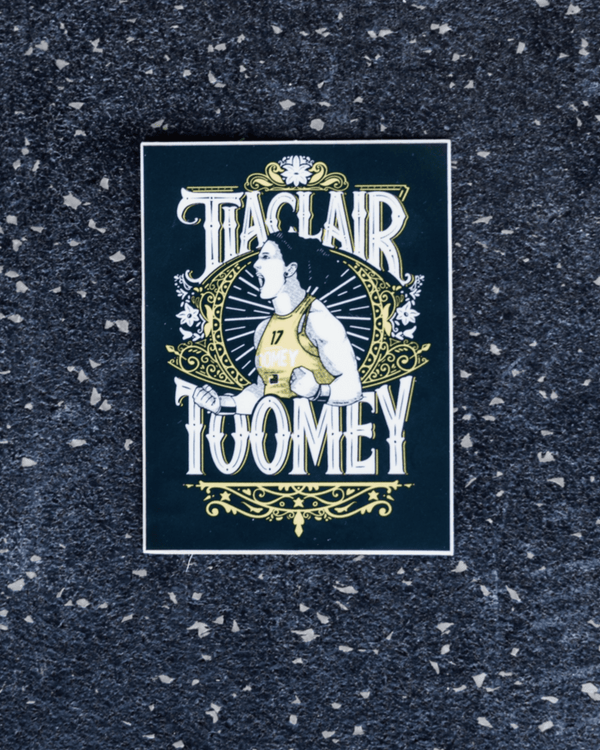 Tia- Clair Toomey Navy/Gold PRVN Sticker